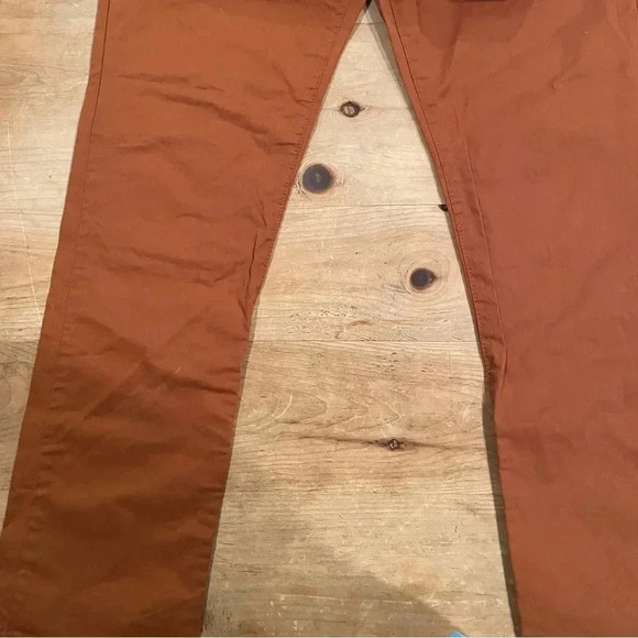 Unisex Blue Steel Rust Colored Overalls Slim 42 - Picture 11 of 15